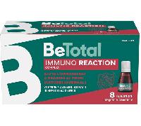 Be-Total Integratore Alimentare Immuno Reaction con Vitamina C, B6, Zenzero, Acerola 8 flaconcini