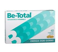 Be-Total Vitamina B/B3/B12 Acido Folico Energia Per Adulti 40 Compresse