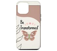 Be Transformed Butterfly Christian Bible Verse Romans 12:2 Custodia per iPhone 12 Pro Max