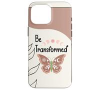 Be Transformed Butterfly Christian Bible Verse Romans 12:2 Custodia per iPhone 16 Pro Max