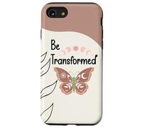 Be Transformed Butterfly Christian Bible Verse Romans 12:2 Custodia per iPhone SE (2020) / 7/8