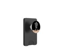 Be Where Your Feet Are - Citazione ispiratrice Mindfulness PopSockets PopWallet per MagSafe