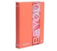 BE YOU Agenda compatibile con diario scuola Bright Energy Arancione 2025-2026 F.to standard 13,5cm x 18,2cm + omaggio portachiave fischietto + penna colorata