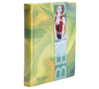 BE YOU Color Juice Medium, Diario Scuola 2024-2025, Agenda 12 Mesi Datata, Formato Standard 13,5cm x 18,2cm, Diario con Sticker e Segnalibro, Colore Arancione