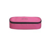 BE YOU Giochi Preziosi Astuccio Ovale Rosa,Capiente, Piccola Tasca Interna, Portapenne Elasticizzato, Dim 21,6×6×9,8 Cm