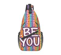 Be You Lgbt2 Be You Lgbt Zaino a tracolla Borsa a tracolla Borsa a tracolla a tracolla Palestra Ciclismo Viaggio Escursionismo Zaino per uomo Donna