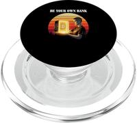 Be Your Own Banca libertà sovranità auto custodia bitcoin PopSockets PopGrip per MagSafe