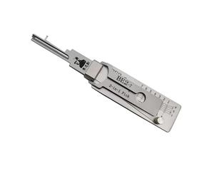 BE2-7 LiShi 2 in 1 grimaldello e decodificatore per serrature civili e lettore di chiavi, strumento professionale per fabbro