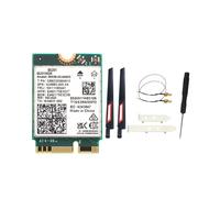BE201 Scheda WIFI7 8774Mbps Tri-Band BT5.4 WiFI7 Scheda WIFI Wireless M.2 Cnvio3 AX211 per Win10/11 64-Bit+Kit Antenna 10DB