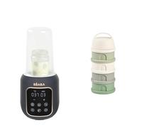 BÉABA, 1 scaldabiberon/sterilizzatore e 1 misurino, Scaldalatte multifunzionale