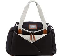 BÉABA - Borsa Fasciatoio Sydney II, Borsone per Pannolini, Materassini per il Cambio dei Neonato, Modulabile, Taschino IsoTermico per Pasti, Sistema di agGancio al Passeggino, Negro
