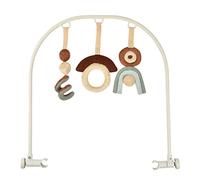 BÉABA, Arco da gioco per Transat Up&Down Plus, favorisce lo sviluppo e le capacità motorie del bambino, 5 posizioni, giochi di colore,giochi sonori, materiali naturali,adatto per bambini da 0 a 6 mesi
