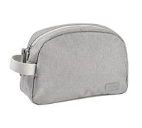 BÉABA Beauty Case Neonato da Viaggio - Borsa Cura Bebè Compatibile con Sacco Genève, Tessuto Impermeabile, 2 Tasche Interne, Pratica e Compatta - Grigio