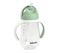 BÉABA, Biberon/Tazza di apprendimento 2 in 1, Tazza con cannuccia per bambini, 1