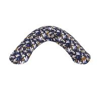 BÉABA, Big Flopsy, Cuscino per allattamento/gravidanza, Cuscino per gravidanza/maternità, Adatto per dormire/allattare, Sostegno, relax e comfort ottimale, Fiore di cotone, Blu