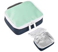 BÉABA, borsa isotermica per il pranzo, lunch box, lunch box, isotermico, impermeabile, targhetta con nome, capacità 2,7L, zip grande, effetto gomma, Faro, DMatcha Latte