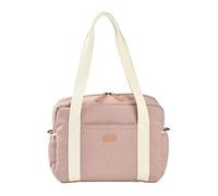 BÉABA, Borsa per pannolini Bambini, diversi Scomparti, 10 tasche, Cerniera trolley-valigie, Tracolla, Borsa termica, fasciatoio, Idrorepellente, Contenitore 16L, Borsa Parigi, rosa