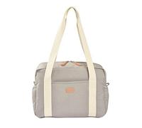 BÉABA, Borsa per pannolini Bambini, diversi Scomparti, 10 tasche, Cerniera trolley-valigie, Tracolla, Borsa termica, fasciatoio, Idrorepellente, Contenitore 16L, Borsa Parigi, grigio