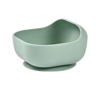 BÉABA - Ciotola in Silicone con Ventose - Scodella per Neonati e Bambini - Antiscivolo - Aderisce ottimamente al Tavolo o al Ripiano del Seggiolone - compatibile con Microonde - Verde