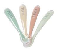 BÉABA - Cucchiaio in silicone per Bebè e Neonato - Cucchiaino Svezzamento - Mineral Set