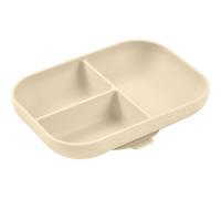 Beaba Divided Silicone Plate piatto diviso con ventosa Clay 1 pz