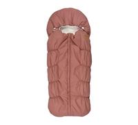 BÉABA, Sacco nanna per passeggino, 100% impermeabile, antivento, doppio pile ultra caldo, TOG 6, passaggio imbracatura a 3 e 5 punti, cappuccio coprente, chiusura con zip, 6-24 mesi, terracotta