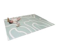 BÉABA Tappeto Gioco Bambini XXL 200x150 cm - Tappeto Educativo Doppia Faccia, Schiuma Alta Densità 1,5 cm, Impermeabile, Facile da Pulire, Pieghevole con Borsa Trasporto - Play Life/Landform