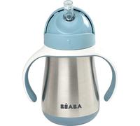 BÉABA - tazza didattica - biberon 2 in 1 - tazza per bambini con cannuccia - 100