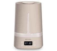 BÉABA, Umidificatore D’Aria Per Camera Del Bambino, Capacità 4L, Autonomia 27 Ore, Silenzioso, Luce Notturna 7 Colori Con 3 Livelli, Ugello 360°, 2 Modalità, Display LED, Timer, Argilla