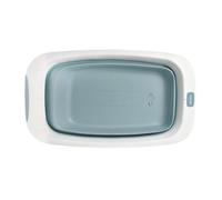 BEABA, Vasca da bagno pieghevole - 920403 - Vasca da bagno Eazy Pop CaméléO - Blu baltico