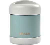 Béaba, Vasetto Termico per Conservazione Alimenti, per Neonati e Bambini, 100% Ermetico, Inox, Conserva Caldo/Freddo per più di 5 Ore, Doppia Parete, 300 ml, Grigio/Verde