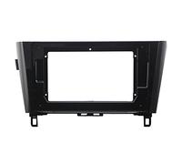 BEABAG Mascherina Autoradio 2 DIN per Nissan Qashqai X-Trail 2015-2018, Cornice Pannello Dash Adattatore Lettore Dvd Autoradio, Telaio Stereo Plancia per Android