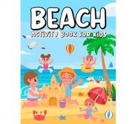 Beach activity book for kids