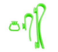 Beach Bag Insert Hook High-Density ABS 3 Pcs Set for Beach (Green)