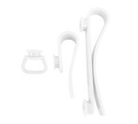 Beach Bag Insert Hook High-Density ABS 3 Pcs Set for Beach (White)