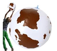 Beach Ball - Cow Print Fun Summer Toy - Beach Balls for Pool | for Summer Birthday Outdoor Activities Water Park Backyard