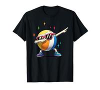 Beach Ball Dab Funny Summer Volleyball Sports Design Maglietta