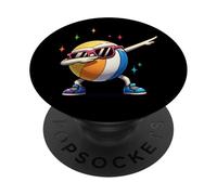 Beach Ball Dab Funny Summer Volleyball Sports Design PopSockets PopGrip Adesivo