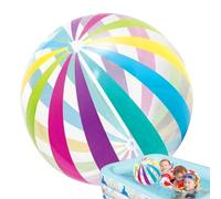 Beach Balls, Inflatable 16-Inch Toy, Wear-Resistant Outdoor Ball, Lightweight Portable Play Ball for Team Sports, Party, Pool, School Training, Backyard, Park, Grass, 16 pollici