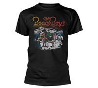 Beach Boys 'Live Drawing' (Nero) Maglietta - NUOVO E UFFICIALE