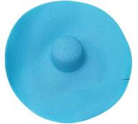 Beach cap Estate 25m Tesa Grande Oversize Pieghevole Cappelli da Spiaggia per Le Donne Foldig Cappello di Paglia Sun Protectio Party Travel, Blue, A
