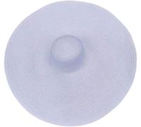 Beach cap Estate 25m Tesa Grande Oversize Pieghevole Cappelli da Spiaggia per Le Donne Foldig Cappello di Paglia Sun Protectio Party Travel, White, A