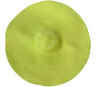 Beach cap Estate 25m Tesa Grande Oversize Pieghevole Cappelli da Spiaggia per Le Donne Foldig Cappello di Paglia Sun Protectio Party Travel, Light Yellow, A