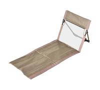 Beach Chair - Lounge Mat for Poolside Relaxation | Folding Seat Design with Adjustable Backrest & Lightweight Carry Structure for Outdoor Lawn, Camping Trips, Picnic Days and Backpacking Adventures