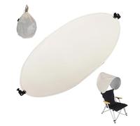 Beach Chair Shade - 120 * 58CM Portable Folding Adjustable Umbrella,Outdoor Chair Shade | Lightweight For Outdoors Camping Patios Pools Hiking Kayaks Outside Tanning Holidays Awnings Headrests