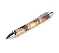 Beach Christian Dove - Penna a sfera retrattile, inchiostro nero, per lavoro, ufficio, 1 pezzo