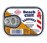 Beach Cliff, Sardine in salsa di senape, 3,75 oz