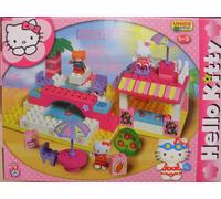 beach club hello kitty costruzioni building bricks set construction blocks 8664