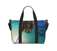 Beach Coconut Sunshine Borsa da viaggio impermeabile per palestra, sport, vacanze
