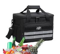Beach Cooler, scatola per pranzo isolata, Catering Transport Box, Lightweight Waterproof Multi Compartment Food Storage Tote for Camping Picnic Travel Adventures, 7,28 pollici